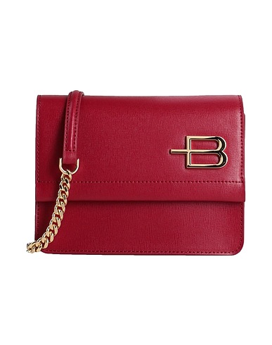 BALDININI Across-body bag Red 80% Calfskin, 20% PVC - Polyvinyl chloride