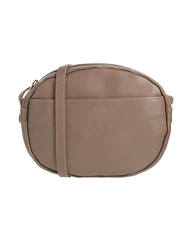 IL BISONTE Sac bandoulière Kaki Cuir