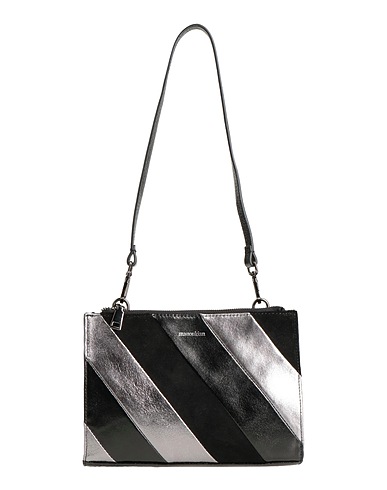 MANOUKIAN Shoulder bag Black Textile fibres