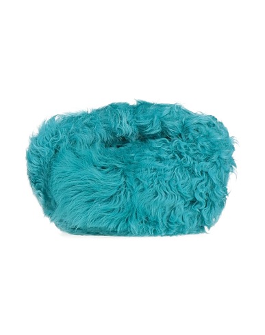 BY FAR Borsa a mano Turchese 100% Pelliccia di agnello