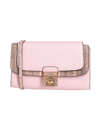 DOLCE&GABBANA Cross-body bags Light pink Soft Leather