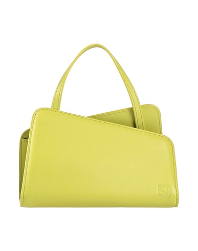 YUZEFI Borsa a mano Verde lime Pelle