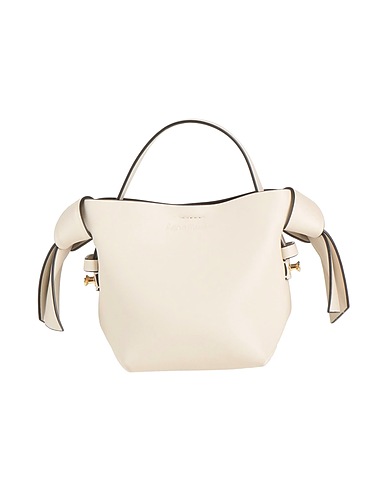 ACNE STUDIOS Handbag Ivory Soft Leather