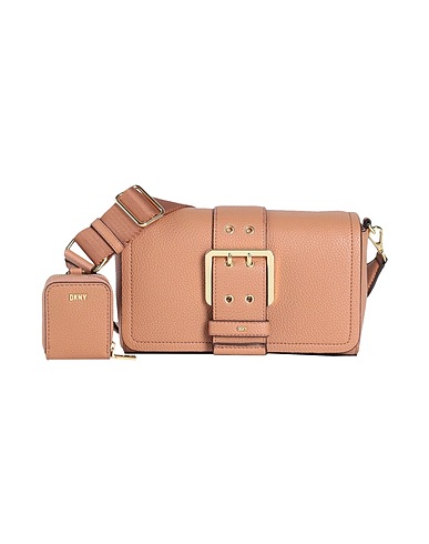 DKNY Borsa a tracolla Nocciola 51% Poliestere riciclato, 49% Poliuretano