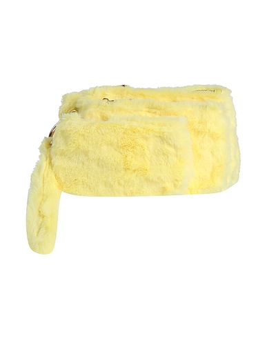 LA MILANESA Handtasche Gelb Gewebefasern
