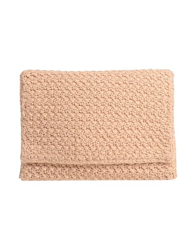 LA MILANESA Handbag Light brown Textile fibers