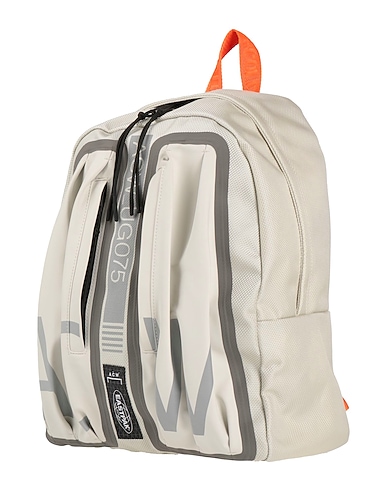EASTPAK Backpacks Light grey 70% Polyester, 30% Polyurethane