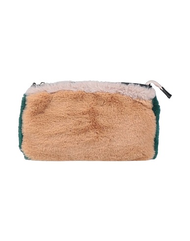 ANITA BILARDI Handtasche Kamel 100% Polyester