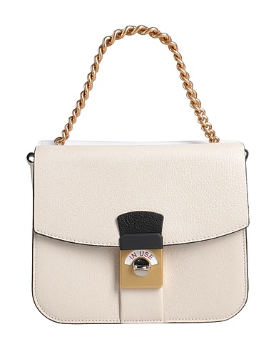 MAISON MARGIELA Handtasche Beige 100% Ziegenleder, Baumwolle, Messing, Zink, Metall
