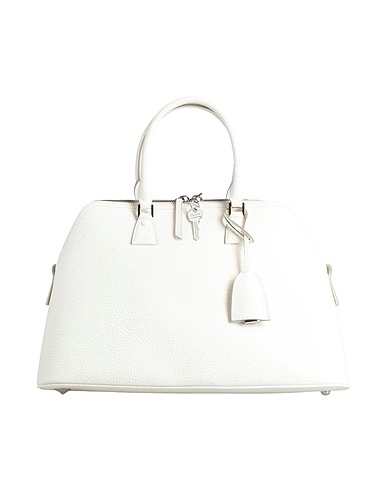 MAISON MARGIELA Handbag White 100% Bovine leather, Cotton, Polyester, Other Fibres, Zinc