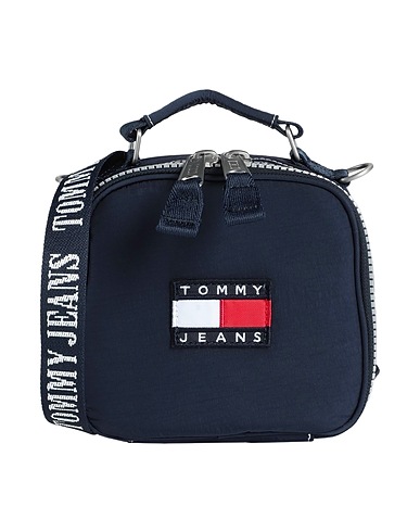 TOMMY JEANS Cross-body bags Navy 100% Recycled nylon