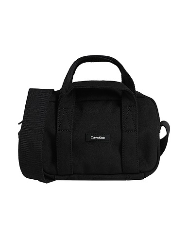 CALVIN KLEIN Handtasche Schwarz 99% Recyceltes Polyester, 1% Polyurethan