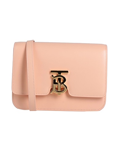 BURBERRY Umhängetasche Hellrosa 100% Kalbsleder