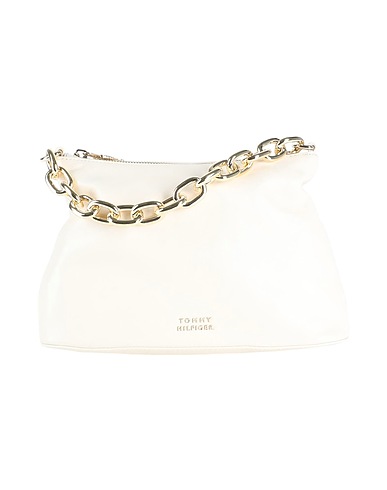 TOMMY HILFIGER Handbag Beige Lambskin