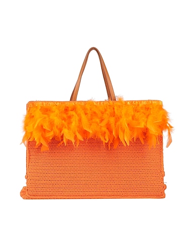 LE BORSE DEL CUORE Borsa a mano Arancione Fibre tessili