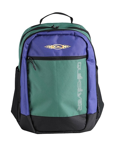 QUIKSILVER Rucksacks QS Zaino Schoolie
 Green 100% Polyester