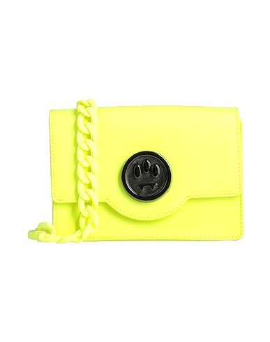 BARROW Across-body bag Yellow 100% Polyurethane