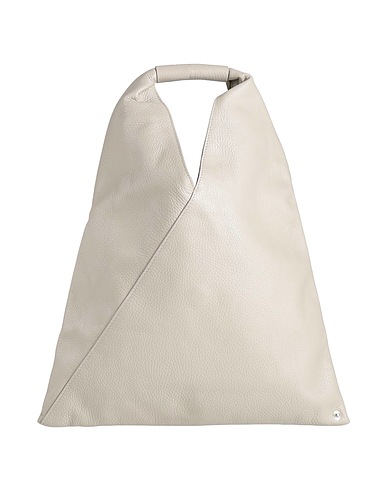 MM6 MAISON MARGIELA Handbag Light grey 100% Bovine leather