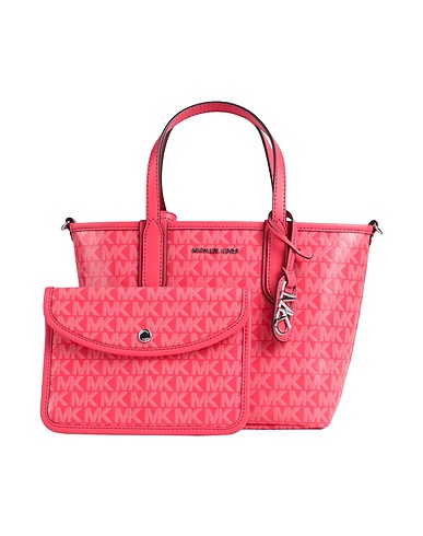 MICHAEL MICHAEL KORS Handbag Magenta 59% Cotton, 41% PVC - Polyvinyl chloride