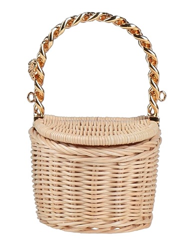 VERSACE Handtasche Beige Holz