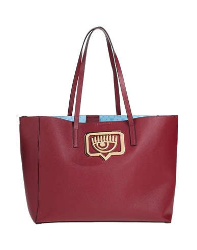 CHIARA FERRAGNI Schultertasche Bordeaux 100% Polyester, Poliurethan-Harz