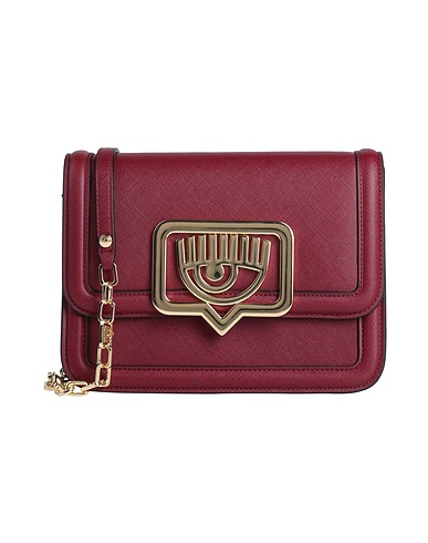 CHIARA FERRAGNI Umhängetasche Bordeaux 100% Polyester, Poliurethan-Harz