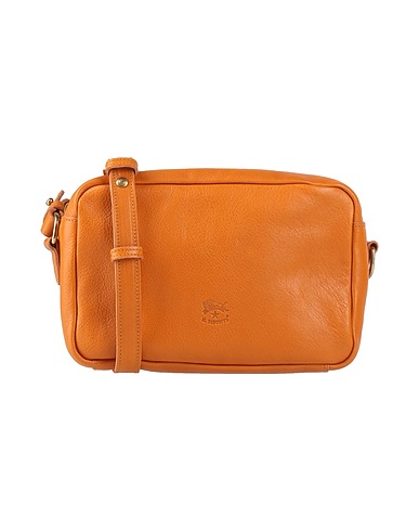 IL BISONTE Cross-body bags Mandarin Soft Leather