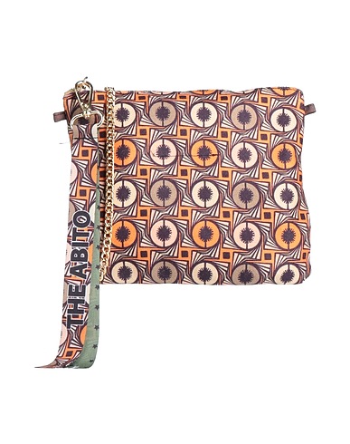 THE ABITO Milano Across-body bag Orange 92% Polyester, 8% Elastane, Polyurethane