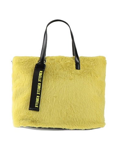 RƎBELLE Handbag Lime green 95% Polyester, 5% Polyurethane