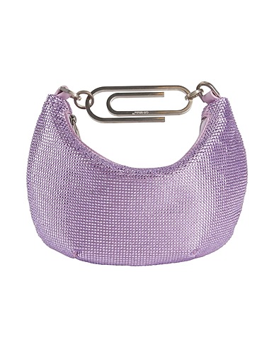 OFF-WHITE™ Handbag Lilac 72% Viscose, 28% Silk