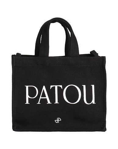 PATOU Handbag Black 100% Cotton, Polyester