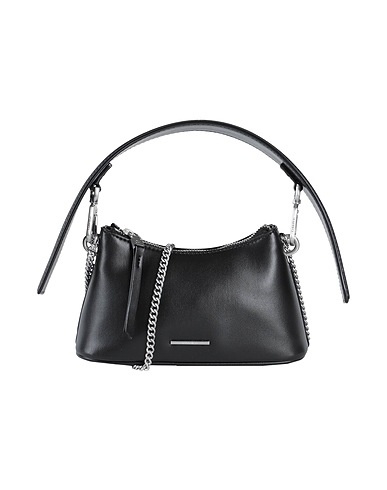 CALVIN KLEIN Borsa a mano Nero 52% Poliestere, 48% Poliuretano