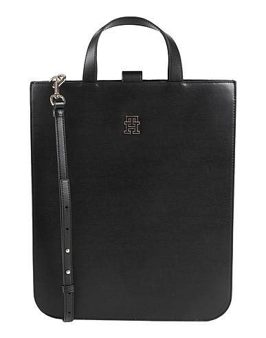 TOMMY HILFIGER Handbag Black 100% Polyurethane