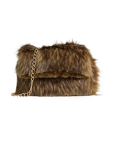 LA MILANESA Across-body bag Military green Textile fibres