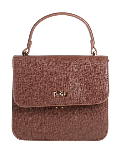 TOY G. Handtasche Dunkelbraun 100% Polyurethan