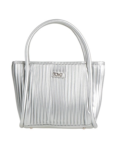 TOY G. Handbag Silver 100% Polyurethane