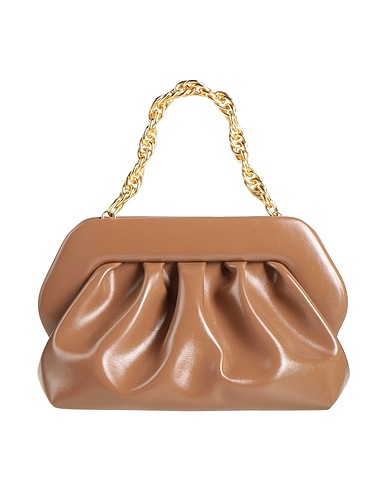 THEMOIRÈ Handbag Brown Textile fibres