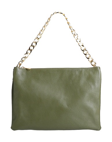 GIANNI NOTARO Handbag Military green Calfskin