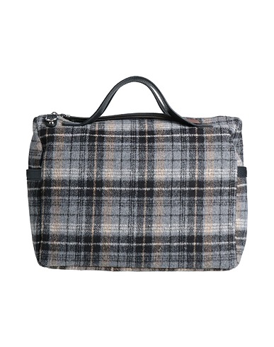 GIANNI NOTARO Handbag Grey Textile fibres