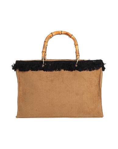 MIA BAG Handbag Sand 100% Cotton