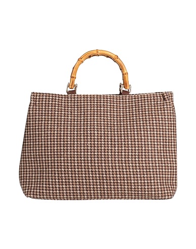 MIA BAG Borsa a mano Beige 100% Poliestere