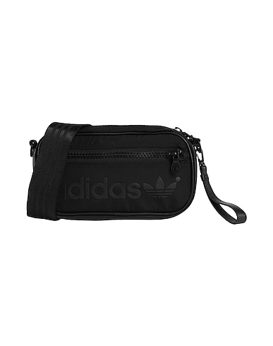 ADIDAS ORIGINALS Across-body bag BLUE VERSION MINI AIRLINER CLUTCH
 Black 100% Recycled polyester