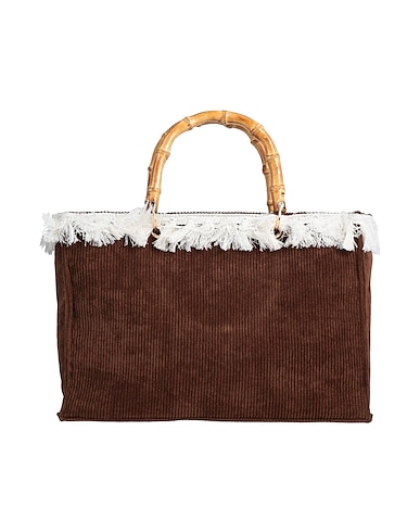 MIA BAG Sac à main Marron 100% Coton