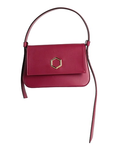 HIBOURAMA Handbag Garnet Soft Leather