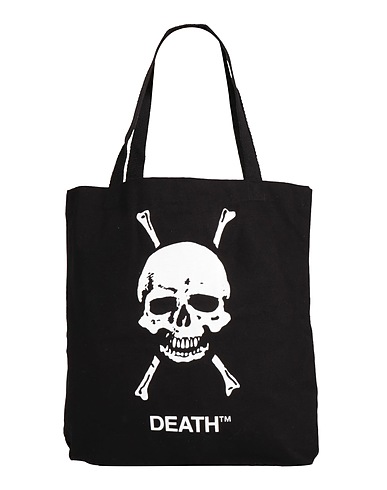 DEATH™ CIGARETTES Handbag Black Textile fibres