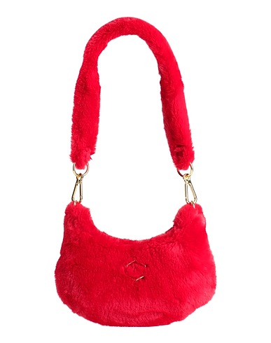 HIBOURAMA Shoulder bag Red Textile fibres