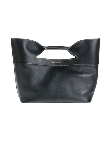 MCQUEEN Borsa a mano Nero Pelle