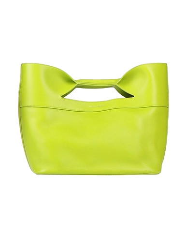 MCQUEEN Handbag Lime green Leather