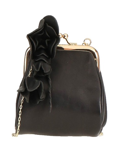 A TENTATIVE ATELIER Across-body bag Black Soft Leather