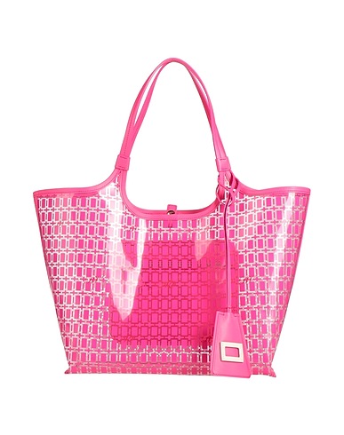 ROGER VIVIER Handbag Fuchsia PVC - Polyvinyl chloride